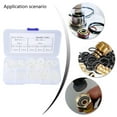 thumbnail image 2 of YIEMEEN 350Pcs White Nylon O Rings Assortment Kits 15 Size Sealing Gasket Washers, 2 of 6
