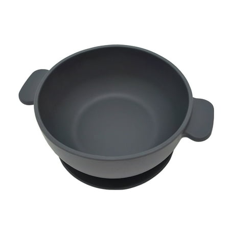 

New Innovative Children Tableware Baby Silicone Complementary Food Double Ear Bowl Soup Bowl Steamed Egg Dining Tableware