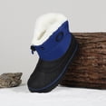 thumbnail image 3 of Boys Girls Toddler Snow Boots Waterproof Slip Resistant Outdoor Kids Winter Shoes, 3 of 5