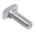 thumbnail image 6 of M8 Thread T-Slot Drop-in Stud Sliding Screw Bolt Silver Tone 10Pcs, 6 of 8