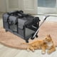 thumbnail image 5 of Maleta Portátil para Mascotas, Bolsa de Viaje para Cachorros, Transportador Plegable para Gatos de Menos de 20 Kg, Mochila Transpirable Duradera para Sunnimix Trolley para mascotas, 5 of 8