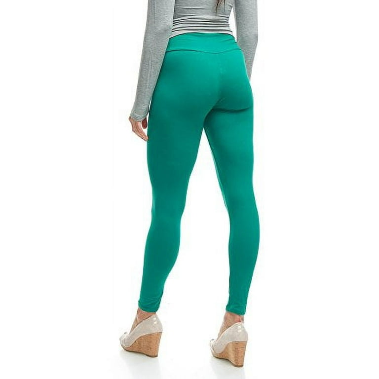 LMB Lush Moda Leggings for Women with Comfortable Yoga Waistband - Buttery  Soft in Many of Colors - fits X-Large to 3X-Large, Mushroom 