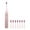 Pink, variant on Jubipavy Electric Toothbrush with 8 Brush Heads 6 Cleaning Modes IPX7 Water Proofing Newly Upgraded Soft Electric Toothbrush Longer Life