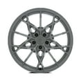 thumbnail image 3 of Tsw Sector 20X9 5X112 20Et 76.1Cb Battleship Gray Wheel, 3 of 3