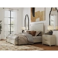 thumbnail image 3 of Roundhill Furniture Tavari 3-PC Bedroom Set with Panel Bed and Two Nightstands in Light Gray, Queen, 3 of 16