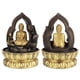 thumbnail image 4 of Decoración De Buda, Fuente De Escritorio De Fuente De Mesa LED, Fuente De Agua Corriente Para Decoración De Feng Shui, Paisaje De Oficina En Casa YLSHRF Enchufe de EE. UU. 110V, 4 of 8