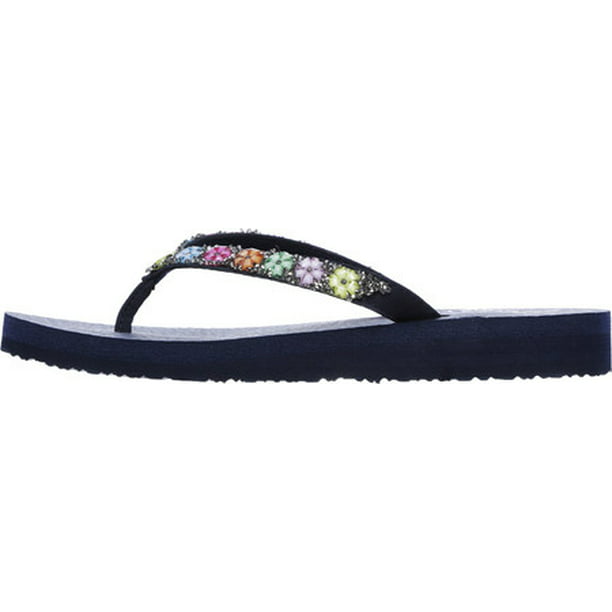 Skechers Meditation Daisy Delight Flop Sandal (Women's) - Walmart.com