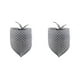 thumbnail image 4 of Greeniant Bufanda de baba para mascotas, suave, punteada, cálida, adorable, reutilizable, lavable, Triangular, decoración de toalla para cuello de Gris 2piezas Greeniant CBP281024, 4 of 6