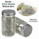 thumbnail image 3 of 4 Pcs Stainless Steel Sprouting Jar Lid Kit For Wide Mouth Mason Jars Canning Jars For Making Organic Sprout Seeds, 3 of 5