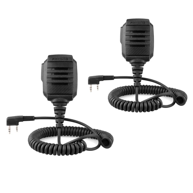 Micrófono Altavoz Retevis Walkie Talkie IP54 resistente al agua