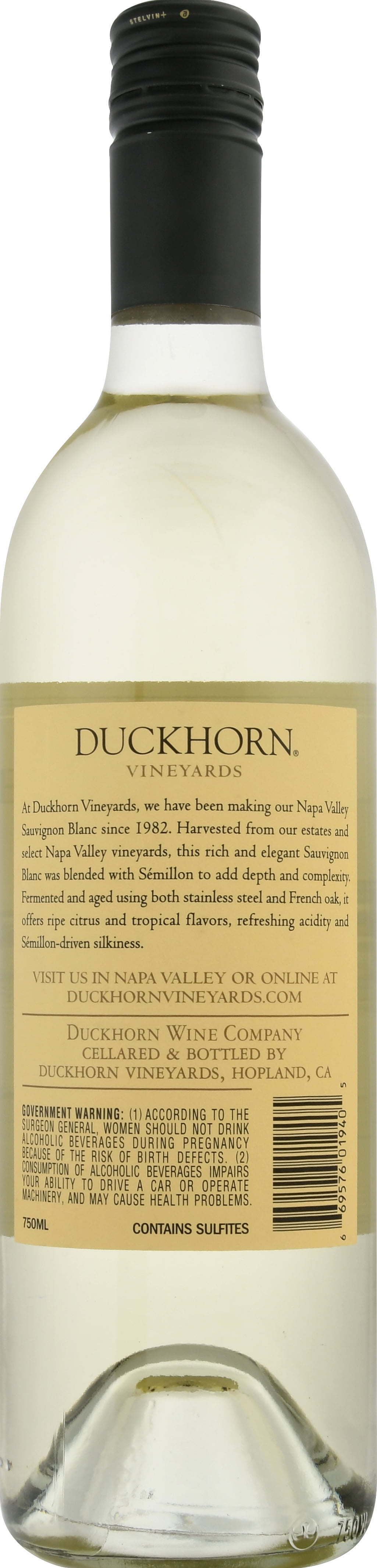 Duckhorn Vineyards 2001 白ワイン￼ Duckhorn Vineyards 2001 白ワイン￼ Duckhorn Vineyards 2001