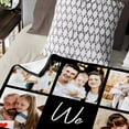 thumbnail image 2 of AISENIN Custom Blanket with Picture Personalized Photo Blankets Throw with Photos for Adults Kids Family Best Friend in Birthday Christmas Wedding Customizable Pictures Gifts Family, 2 of 5