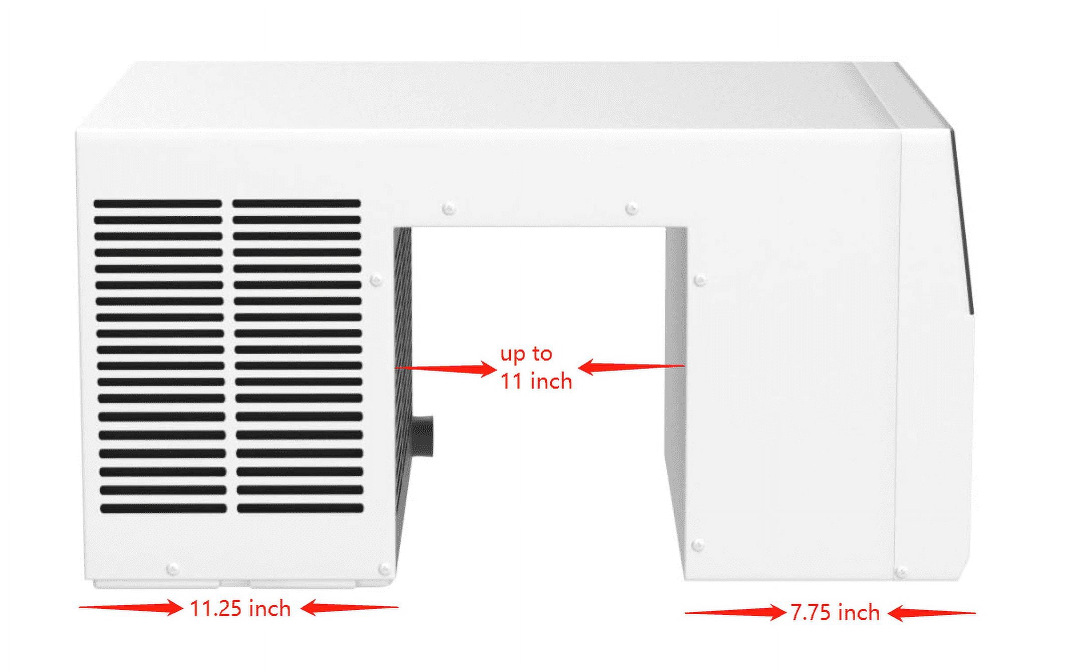 Mobil Comfort 8000 BTU (12,000 BTU Ashrae) 375 Sq. Ft. U Shaped Window Air Conditioner Energy Savings