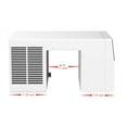 thumbnail image 4 of Mobil Comfort 8000 BTU (12,000 BTU Ashrae) 375 Sq. Ft. U Shaped Window Air Conditioner Energy Savings, 4 of 6