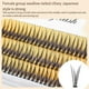 thumbnail image 2 of 10mm Natural Slender Cross Simulation Hair False Eyelashes, 2 of 5
