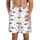 thumbnail image 1 of Balery Dachshund Dog Traje de Baño Estilo Hawaiano para Hombre, Shorts de Secado Rápido con Bolsillos-3X-Large, 1 of 6