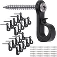 thumbnail image 1 of Q Hanger Hooks for String Lights, Christmas with Screw Indoor Outdoor Light Hook, 1 of 4