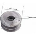 thumbnail image 2 of Motor Pulley Replacement, Perfect Fit For Steel Cutting Machine Motors, Offers Convenient Operation And Smooth Running, Alloy Metal One Groove Pulley Ensuring Durability And, 2 of 5