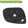 thumbnail image 4 of Reemplazo de vidrio del espejo izquierdo con calefacción Unique Bargains Door Wing con placa de respaldo No. 876111M000/876111M010 para Kia Forte/Forte Koup 2010-2013, 4 of 6