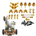 thumbnail image 6 of RC Car Spare Parts Accessories Shock Steering Cups for Wltoys 1/28 284161 284010 284131 RC Crawler Car DIY Modification Aureate, 6 of 8