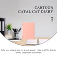thumbnail image 2 of 3Pcs Spiral Notebook Plastic Cover Notebook Portable Academic Notebooks Journal Notebook, 2 of 9