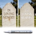 thumbnail image 4 of Marker Pen For Restoring Faded Inscriptions Stone touch Up Pen Strong Coverage Ideal For Lettering And Memorial Inscriptions 10ml, 4 of 4