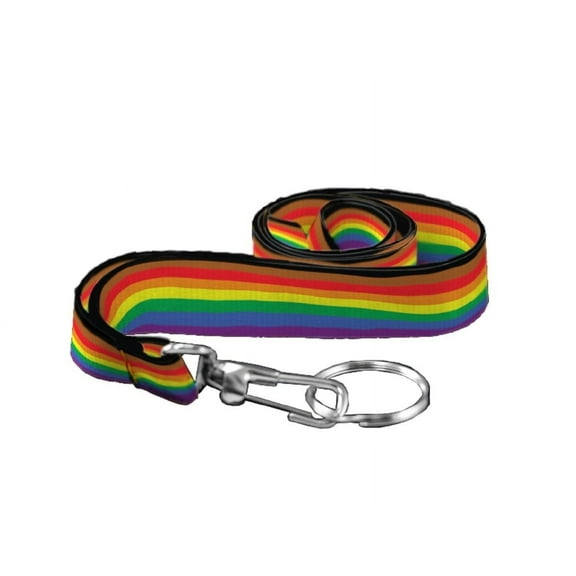 Philadelphia's 8 Stripe Gay Pride Lanyards (2 Lanyards)