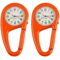 thumbnail image 3 of Digital Pocket Watch Scale Luminous dial Luminous Pointer Frosted case Carabiner Backpack Buckle, 3 of 9