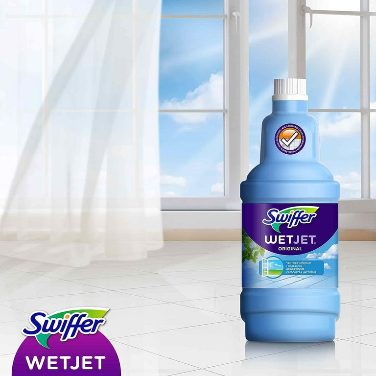Swiffer WetJet Spray Mop Cleaning Solution 1.25 L (Pack of 4)