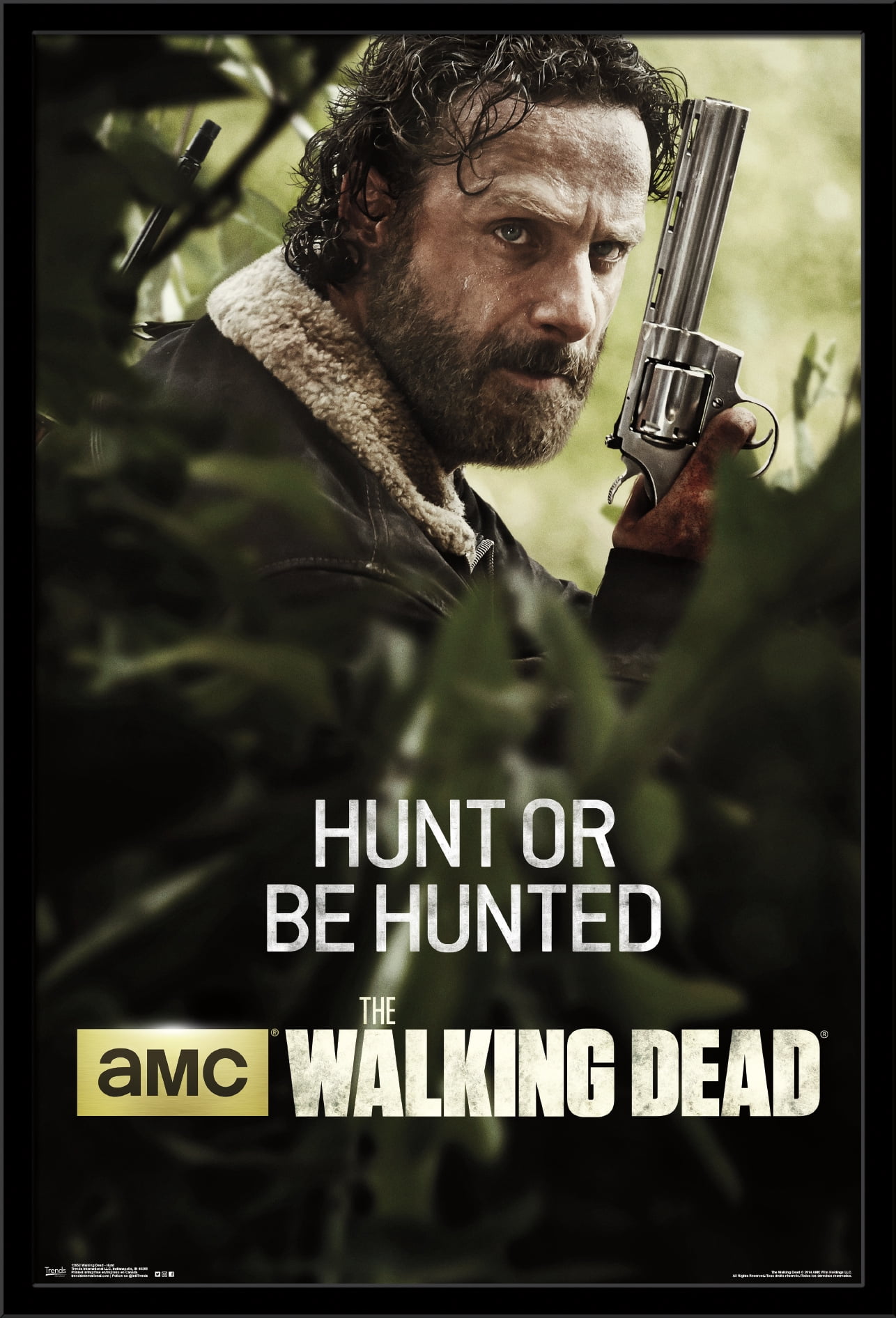 Walking Dead Hunt 22x34 Standard Wall Art Poster 