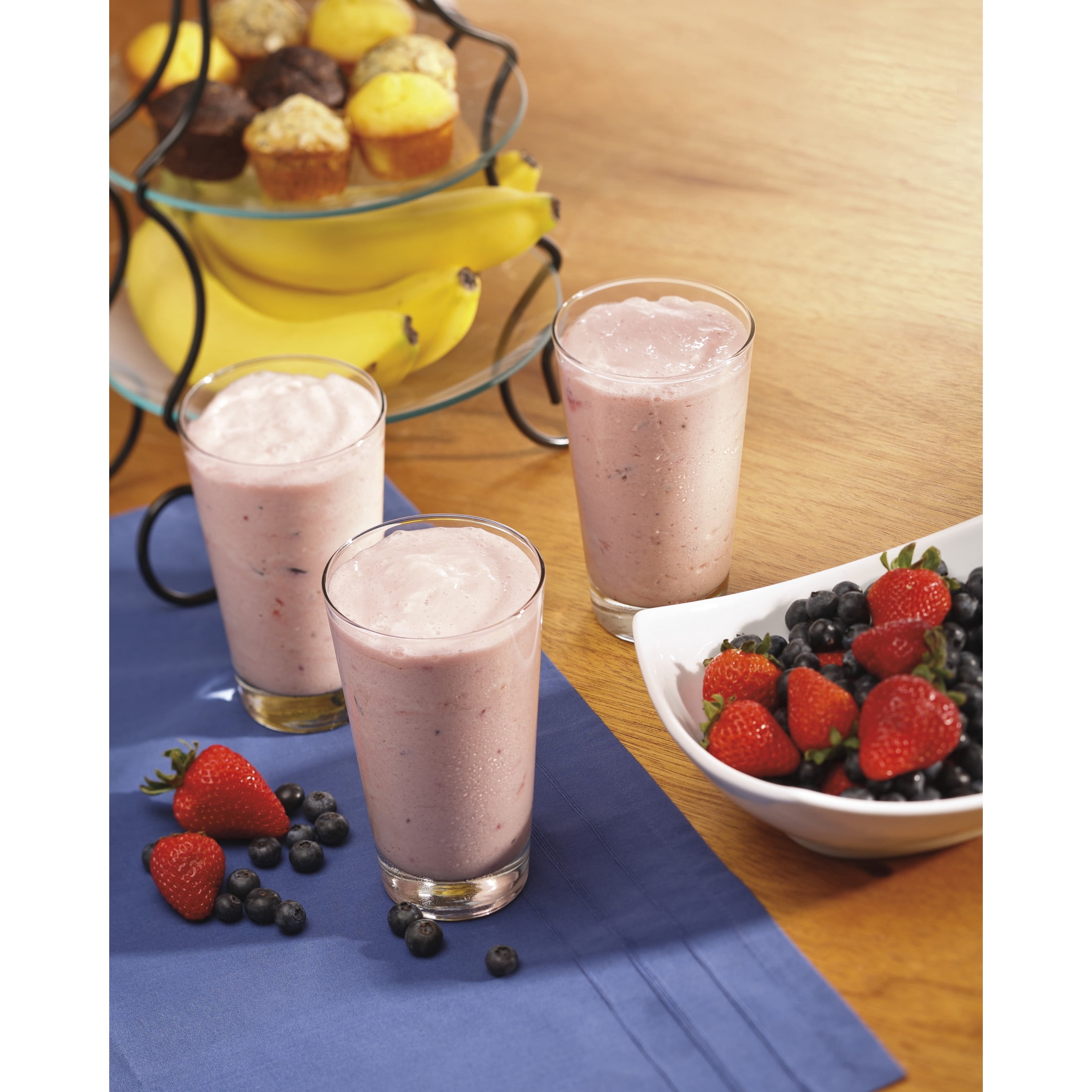Hamilton Beach Wave Station Express Smoothie Blender for Kitchen, 48 oz Jar for Smoothies and Shakes, Black
