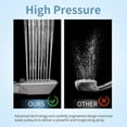 thumbnail image 2 of AUKTOPT Filtered Shower Head, 6 Spray Modes, High Pressure, Detachable Filter Cartridge, Handheld Shower for Hard Water, Remove Chlorine & Metals, Brushed Nickel, 2 of 6