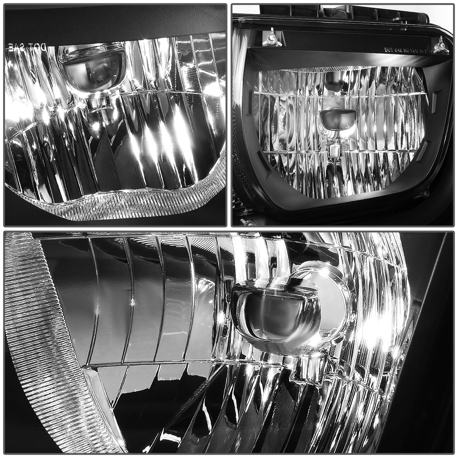 ACANII - 2010 2011 2012 2013 Buick LaCrosse [HIDモデルのみ] ヘッドライト ヘッドランプ ヘッドランプ 左運転席側 : ACANII - For Black 2010 2011 2012 2013 Chevy Camaro