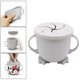 thumbnail image 5 of Tazón de refrigerio para comedero,Tazón de silicona para refrigerios para bebés con asas,Tazón de alimentación de aprendizaje para bebés de 150 ml,Tazas de refrigerios de silicona de, 5 of 8