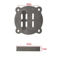 thumbnail image 4 of 1 Set Air Compressor Check Cylinder Head Base Sealing Gasket Valve Plate 62mm Air Pump Fitting for 65 Type Oil Free/Oil Machine, 4 of 9