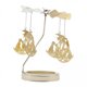 thumbnail image 1 of 6xCandelabro Giratorio Candelero Giratorio De Metal Para Velas De Té Para Chimenea Gato, 1 of 8