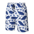 thumbnail image 4 of Fotbe Whale Trajes de Baño Estampados para Hombre, Shorts de Verano de Secado Rápido, Ropa de Playa, Bañadores-XX-Large, 4 of 6