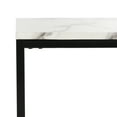 thumbnail image 5 of SAFAVIEH Baize Modern Contemporary Square End Table, White/Grey, 5 of 8