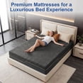 thumbnail image 6 of 14 Inch Extra Firm King Size Memory Foam Mattress for Back Pain Relief, Bed in a Box, USA-Made Foam, CertiPUR-US Certified, 6 of 7