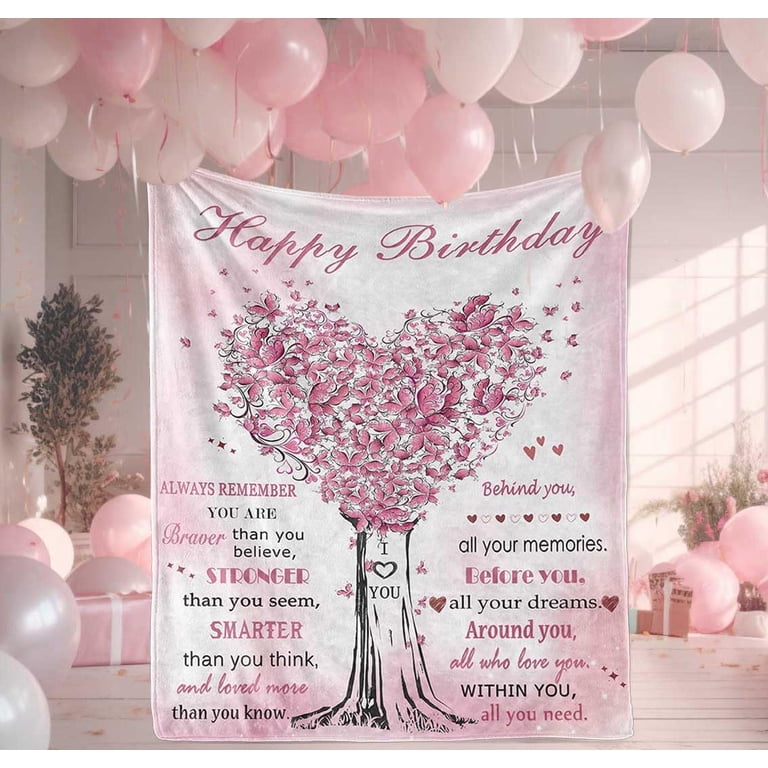 Happy Birthday Gifts Idea Blanket 45 Years Birthday Soft Throw