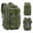 Green, variant on Camping Hiking Daypacks 30L Lightweight Packable Hiking Backpack Travel Backpack For Women Men School Backpack Khaki