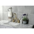 thumbnail image 7 of Kingston Brass KS7993BPL Bel-Air Bridge Bathroom Faucet with Brass Pop-up, Antique Brass, 7 of 7