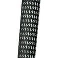 thumbnail image 3 of Karma Velour Black/White Men’s Standard Ribbed Golf Grips, 13 Piece Set with 13 Tape Strips, 3 of 4