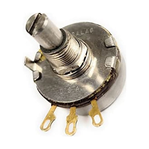 3 meg 3MEG ohm potentiometer rv4 style (STANDARD 1/4 INCH SHAFT) BAS1215-111 Centralab USA (1PC)