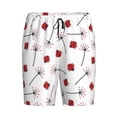 thumbnail image 6 of Daiia Ladybug With Dandelion Mens Woven Stretch Pajama Short,Short Pajama Pants-3X-Large, 6 of 7