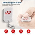 thumbnail image 2 of WiFi Alarm Home Security System, Wireless Alarm System with Loud 120dB Window Door Alarms Sensor, Remote Control WiFi Siren for Shed Garage, 2 of 6
