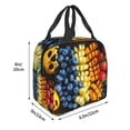 thumbnail image 3 of Disketp Halloween Fruit Platter Bolsa Térmica para Almuerzo para Hombre y Mujer, Ideal para Trabajo, Senderismo y Picnic, 3 of 8