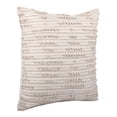 thumbnail image 7 of Ox Bay Petra 20" x 20" Beige/White Geometric Reversible Indoor/Outdoor Adult Decorative Throw Pillow, 7 of 7