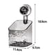 thumbnail image 3 of Estante de ducha con ventosa, duradero, para jabonera, inodoro, ligero, para baño Gris, 3 of 9
