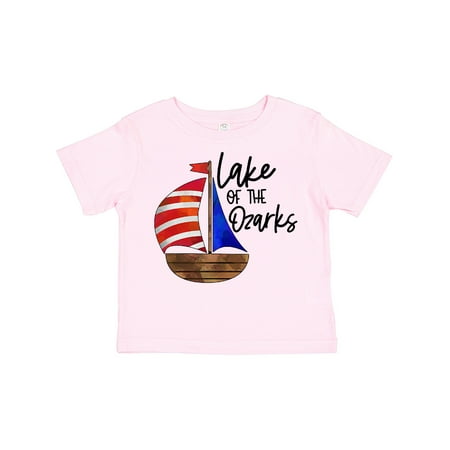 

Inktastic Lake of the Ozarks Sailboat Gift Toddler Boy or Toddler Girl T-Shirt